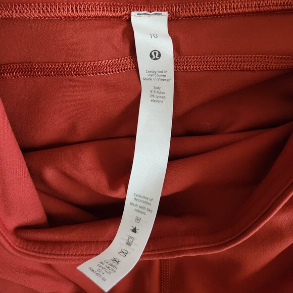 lululemon athletica Rust Boot Cut Pants - Picture 8 of 9